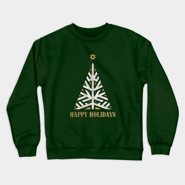 Happy Holidays Crewneck Sweatshirt by molshevska